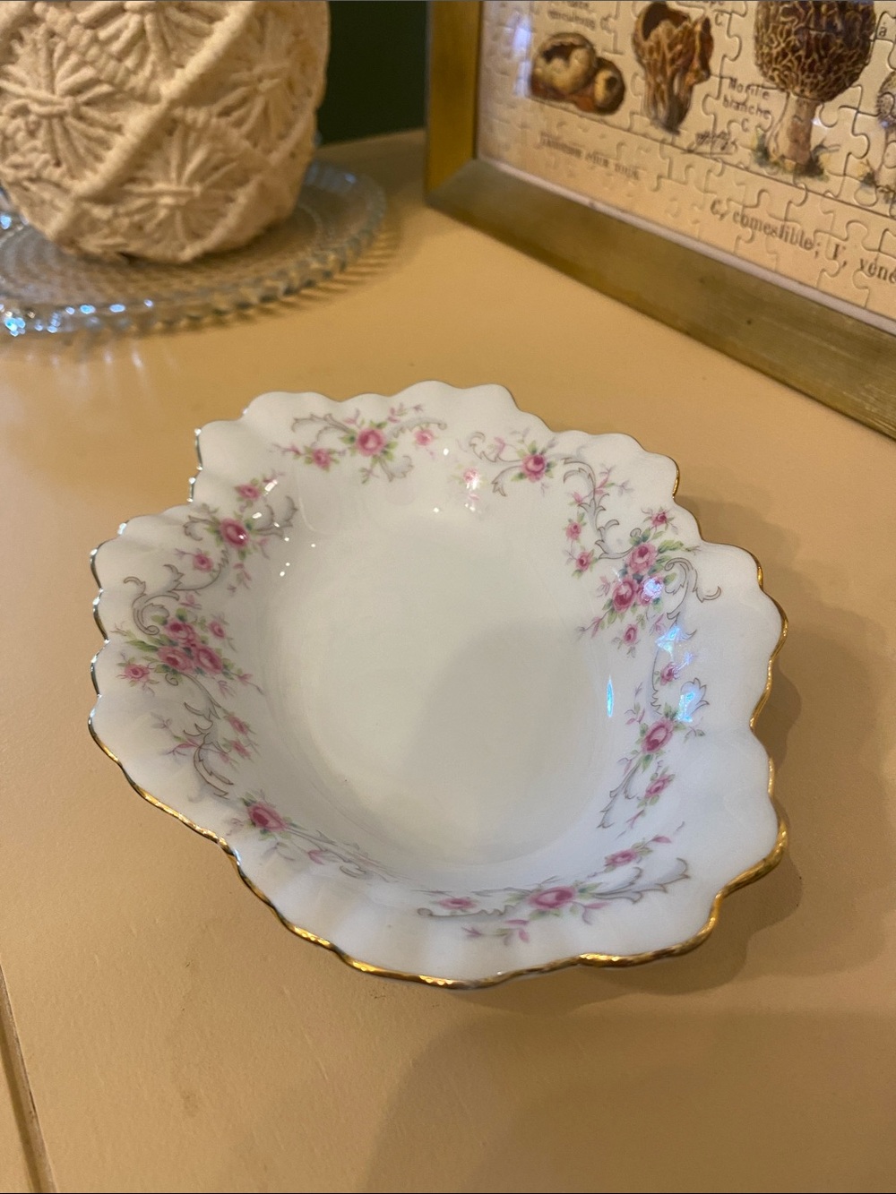 Lefton China Bowl Dish Catch All